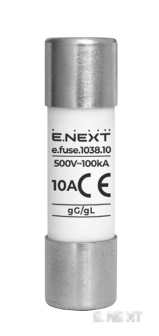 СТОПЯЕМ ПРЕДПАЗИТЕЛ E.FUSE.1038.10, 10Х38, 10А