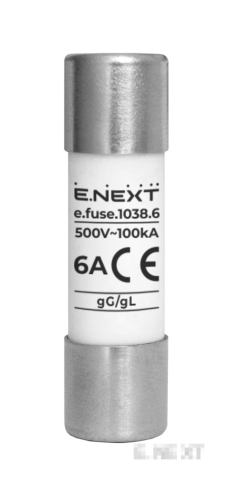 СТОПЯЕМ ПРЕДПАЗИТЕЛ E.FUSE.1038.6, 10Х38, 6А