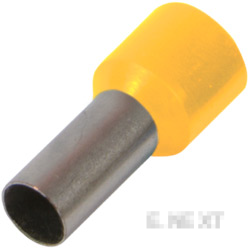 CABLE SHOOT, INSULATED, SOCKET E.TERMINAL.STAND.E2508.YELLOW 2.5 SQUARE MM, YELLOW