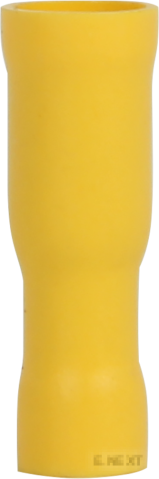 CABLE CONNECTOR, INSULATED E.TERMINAL.STAND.FRD5.5.195. YELLOW (BLT.F.4.6)
