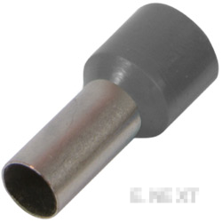 КАБЕЛНА ОБУВКА,ИЗОЛИРАНА, ВТУЛКОВА E.TERMINAL.STAND.E10-12.СИВА 10,0 MM²,СИВА