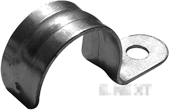 СКОБА E.MET.CLIPS.STAND.50.1S ЗА МЕТАЛОРЪКАВ /ГОФРА/50ММ(2")