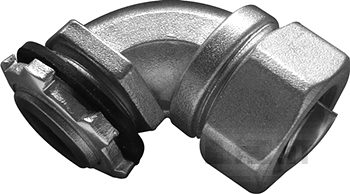ANGLE INLET MUFFLER E.MET.ANGLE.STAND.SLDX.15 FOR METAL SLEEVE /CORRUDE/ 15MM