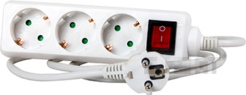 РАЗКЛОНИТЕЛ E.ES.3.3.Z.S.B 3 ГНЕЗДА, 3 М, СЪС ЗАЩИТА, С КЛЮЧ, BABY PROTECT