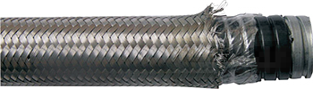 ГОФРИРАНА ТРЪБА МЕТАЛНА С PVC ПОКРИТИЕ, МЕТ.ОПЛЕТКА E.MET.SLEEVE.STAND.PROOF.BRAID.25 (50M)