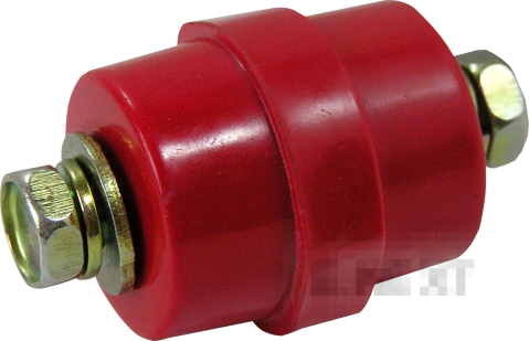 ПОДПОРЕН ИЗОЛАТОР E.BUS.SM.STAND.30.BK, 8KV, ЗА БОЛТ М8
