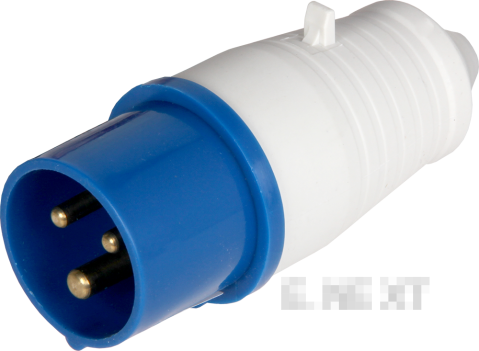 ПРЕНОСИМ ИНДУСТРИАЛЕН ЩЕПСЕЛ E.PLUG.PRO.3.16, 3P., 220V, 16А (013)