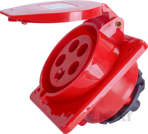 КОНТАКТ ИНДУСТРИАЛЕН ЗА ТАБЛО E.SOCKET.PRO.5.16.WALL, 5P., 380V, 16А (415)