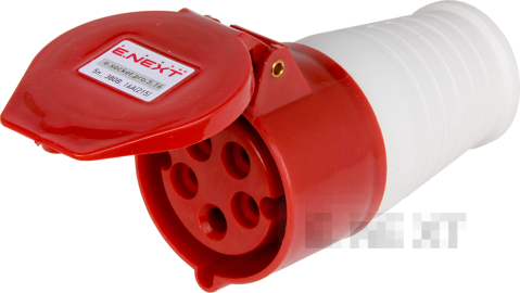 CONTACT INDUSTRIAL PORTABLE E.SOCKET.PRO.5.16, 5P., 380V, 16A (215)
