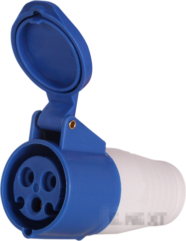 КОНТАКТ ИНДУСТРИАЛЕН ПРЕНОСИМ E.SOCKET.PRO.3.32, 3P., 220V, 32А (223)