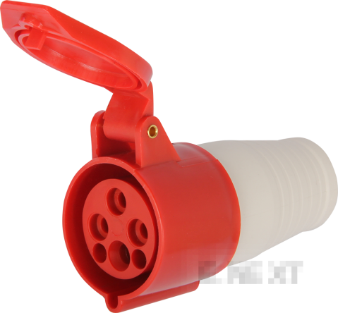 КОНТАКТ ИНДУСТРИАЛЕН ПРЕНОСИМ E.SOCKET.PRO.4.32, 4P., 380V, 32А (224)