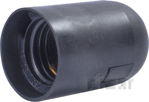ФАСУНГ ПЛАСТМАСОВ Е27, ЧЕРЕН E.LAMP SOCKET.E27.PL.BLACK