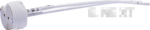 SOCKET CERAMIC G5, 3, WIRE LENGTH 12 CM E.LAMP SOCKET.G5,3.12CM