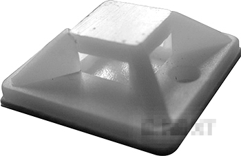 CABLE TIE BASE SELF-ADHESIVE E.CTB.STAND.25.25, (100 PCS.) 25X25MM
