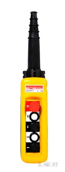 WIRE CONTROL, WITH 4 BUTTONS AND EMERGENCY STOP E.CS.STAND.XAC.A.4713.3
