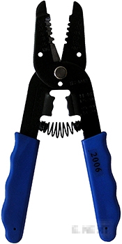 КЛЕЩИ E.TOOL.STRIP.1042.0,2.1,25 ЗА ОТСТРАНЯВАНЕ НА ИЗОЛАЦИЯТА НА ПРОВОДНИЦИТЕ 0,2-1,25 MM²