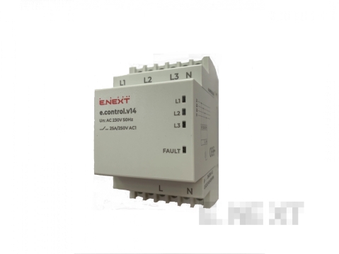 PHASE SELECTOR RELAY, NON-ADJUSTABLE E.CONTROL.V14 25A
