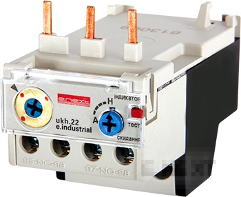 THERMAL PROTECTION RELAY E.INDUSTRIAL.UKH.22.9, NOMIN. TOK 22A, DIAP. ON SET 6-9 A