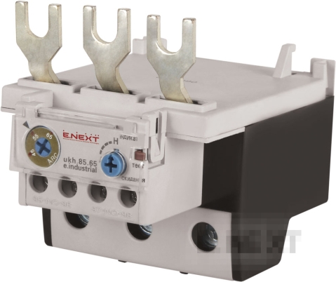 THERMAL PROTECTION RELAY E.INDUSTRIAL.UKH.85.65, NOMIN. CURRENT 85A, DIAP. ON SET 45-65 A