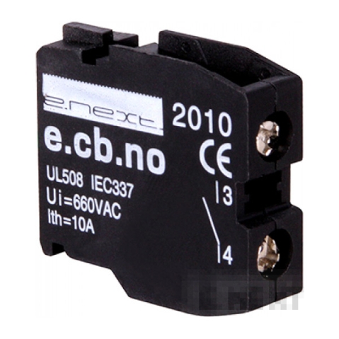 CONTACT ELEMENT E.CB.STAND.LA.NS WITH RED, RED NC, FOR E.PB.LA.STAND.32.