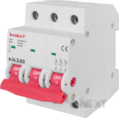 LOAD SWITCH E.IS.PRO.3.63, 3P, 63A