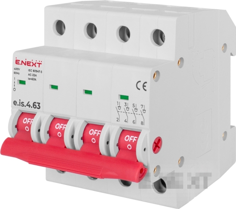 LOAD SWITCH E.IS.PRO.4.63, 4P, 63A