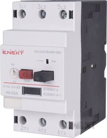 MOTOR PROTECTION E.MP.PRO.63, 40-63A