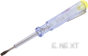 ИНДИКАТОР-ОТВЕРТКА E.TOOL.TEST01 130Х3 ПРАВ ШЛИЦ АС100-500V