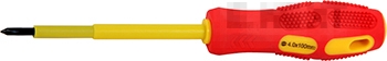 ОТВЕРТКА ИЗОЛИРАНА E.TOOL.PH.604 (PH2*100) КРЪСТАТА