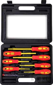 КОМПЛЕКТ ОТВЕРТКИ ИЗОЛИРАНИ E.TOOL.SET.8000.8