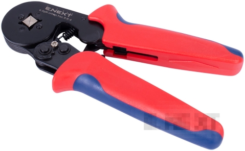 PLIERS E.TOOL.CRIMP.HSC.8.6.4 FOR CONNECTING INSULATED CABLE SHOES 0.08-6 MM²