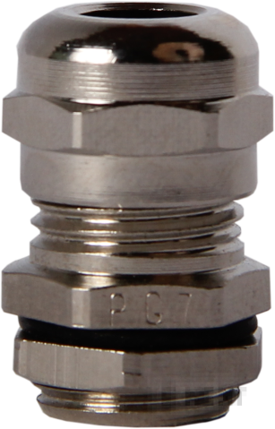 Metal cable gland E.MET.PG.STAND.7