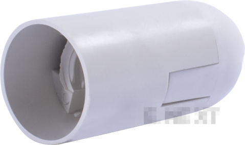 PLASTIC SOCKET E14, WHITE E.LAMP SOCKET.E14.PL.WHITE