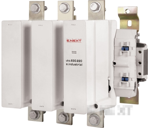 Contactor E.Next e.industrial.ukc.630.220 – 3p, 630A, 220V AC, 1NO