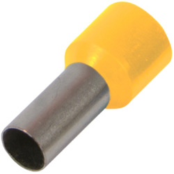 КАБЕЛНА ОБУВКА, ИЗОЛИРАНА, ВТУЛКОВА E.TERMINAL.STAND.E2508.YELLOW 2,5 КВ.ММ, ЖЪЛТ