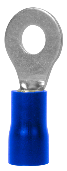 CABLE SHOE,INSULATED E.TERMINAL.STAND.RV2.2.5.BLUE 1.5-2.5 MM², BLUE