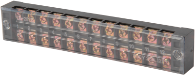 ANSCHLUSSKARTE MIT SCHUTZABDECKUNG E.TC.PROTECT.25.12, 25A, 12-POLIG