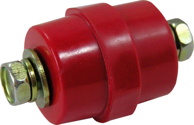 ПОДПОРЕН ИЗОЛАТОР E.BUS.SM.STAND.40.BK, 12KV, ЗА БОЛТ М8