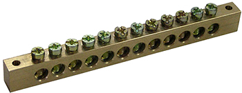 NEUTRAL BUS E.BSA.STAND.60.12, 12 OUT.X 60 A