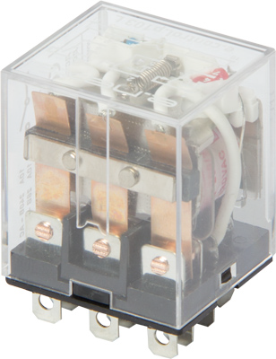 INTERMEDIATE RELAY E.CONTROL.P1036L WITH LED INDICATION 10A, 3 GROUPS OF CONTACTS, COIL 230V AC