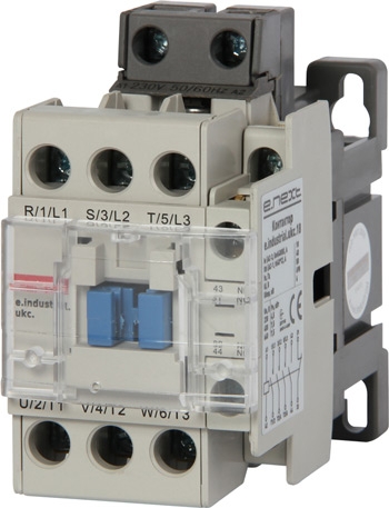 КОНТАКТОР E.INDUSTRIAL.UKC.9.400, 9А, 400V, NO+NC