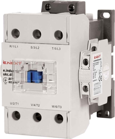 КОНТАКТОР E.INDUSTRIAL.UKC.65.380, 65А, 380V, 3P, 1NO+1NC