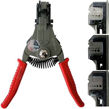КЛЕЩИ E.TOOL.STRIP.700.A.0,5.2 ЗА ОТСТРАНЯВАНЕ НА ИЗОЛАЦИЯТА НА ПРОВОДНИЦИТЕ 0,5-2 MM²