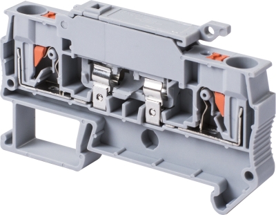 LINE TERMINAL SCREWLESS E.TC.DIN.SPRING.4.HESI FOR DIN-RAIL, FOR FUSE 5X20