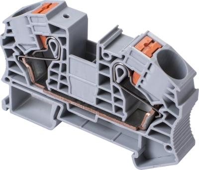 LINE TERMINAL SCREWLESS E.TC.DIN.SPRING.16 FOR DIN-RAIL