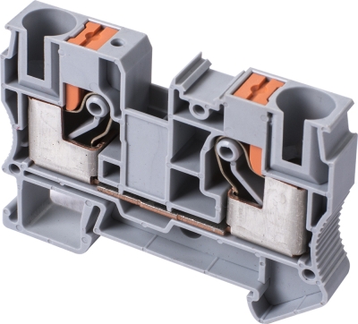 LINE TERMINAL SCREWLESS E.TC.DIN.SPRING.10 FOR DIN-RAIL