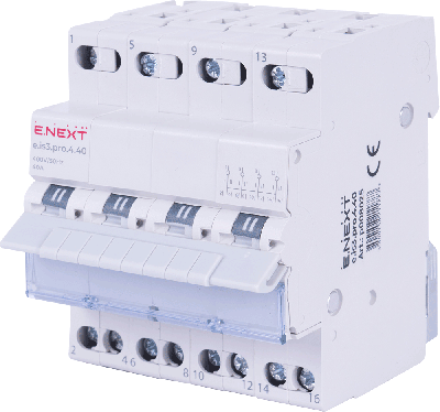 LOAD SWITCH TRIPOSITION E.IS3.PRO.4.40, 4P, 40A
