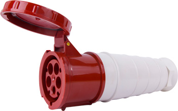 Portable power socket E.SOCKET.PRO.5.125, 5P, 380V, IP67, 125A