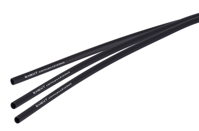 Термосвиваем шлаух с лепилен слой e.termo.pro.4.8.1.6.black, 4,8/1,6 мм, 1 м, черен