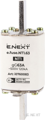 AC-Sicherung E.FUSE NT1 63A E.NEXT